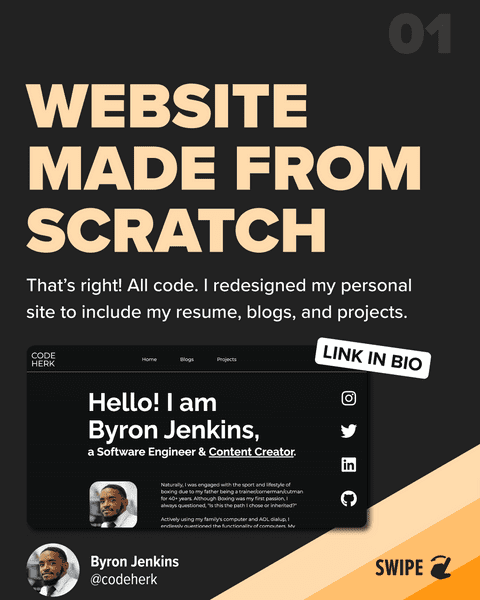 Website Made From Scratch
