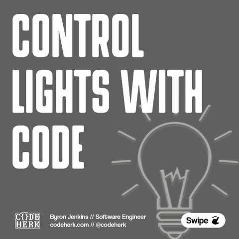 Control Lights With Code