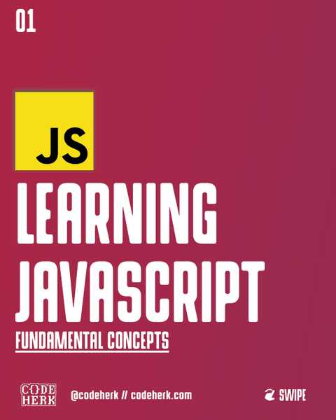 Learning JavaScript: Fundamental Concepts